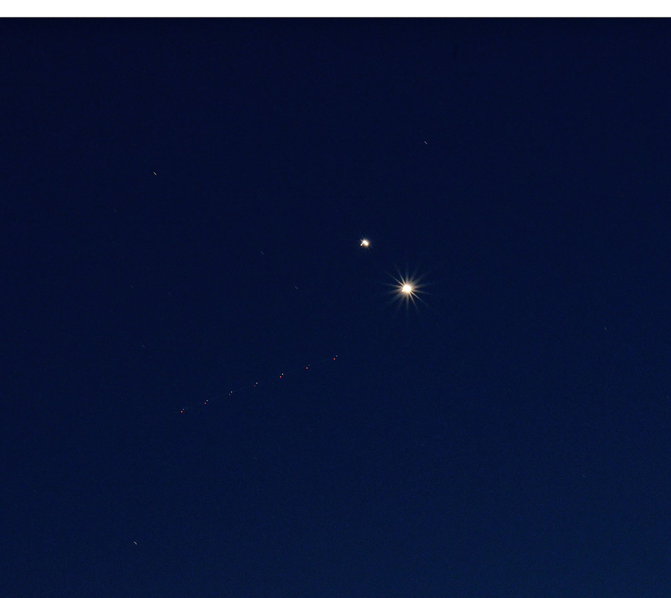 Venus-Jupiter conjunction