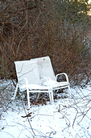 Chairs waiting for spring