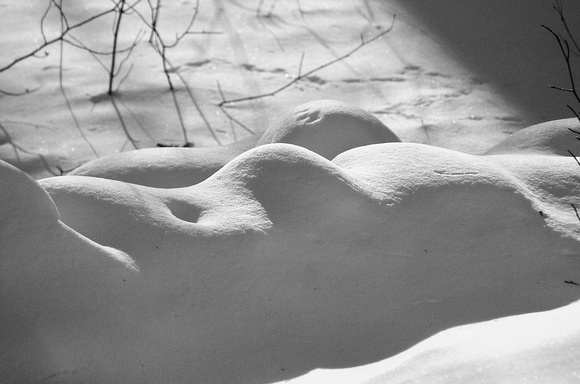 Snow nude